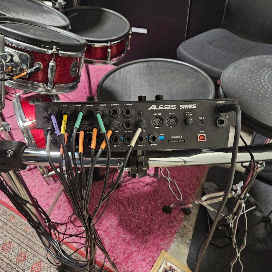 ALESIS Strike, Hobbies & Toys, Music & Media, Musical Instruments on ...