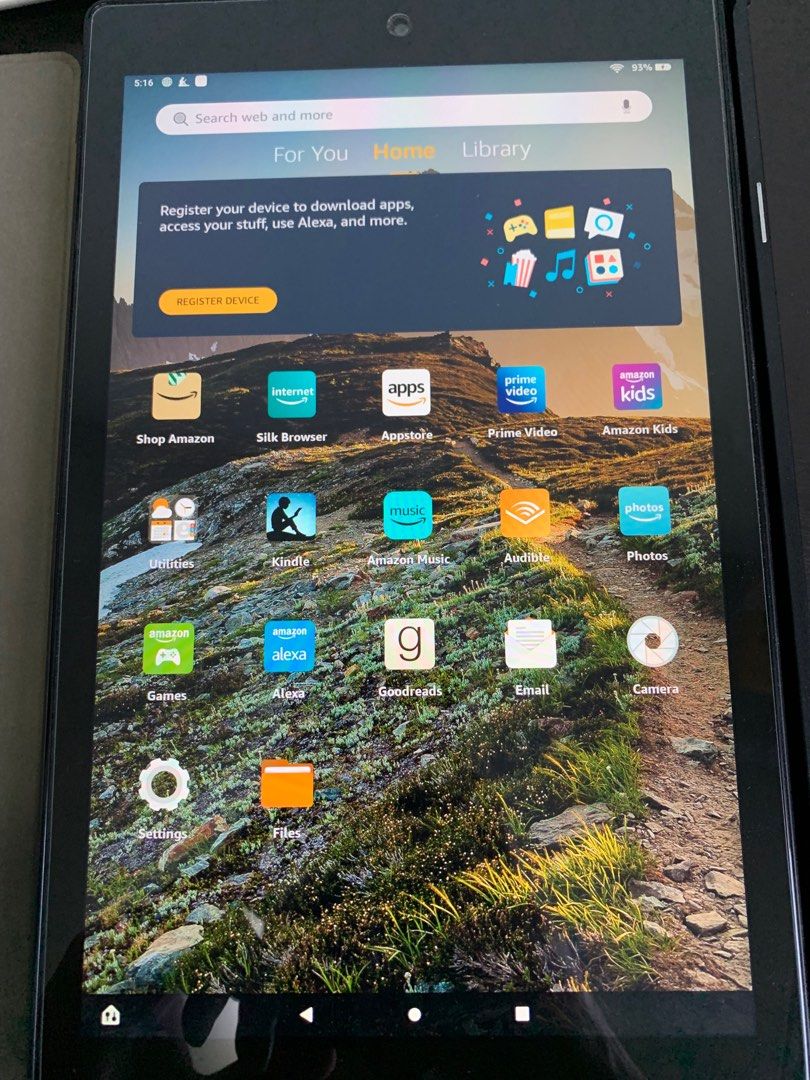 Amazon Kindle Fire HD 10 M2V3R5 9th Gen Android Tablet 10.1" 32GB, Mobile Phones & Gadgets