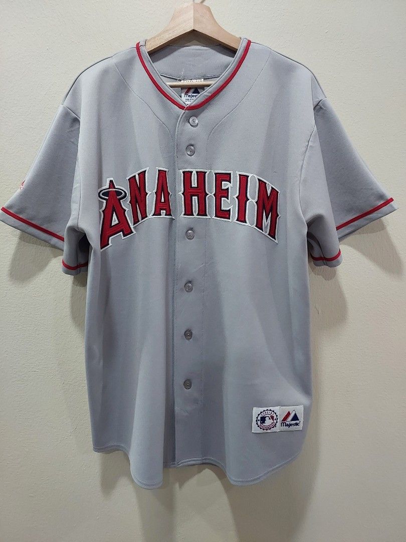 Vintage Majestic MLB Anaheim Angels Baseball Jersey Size Men's 2XL