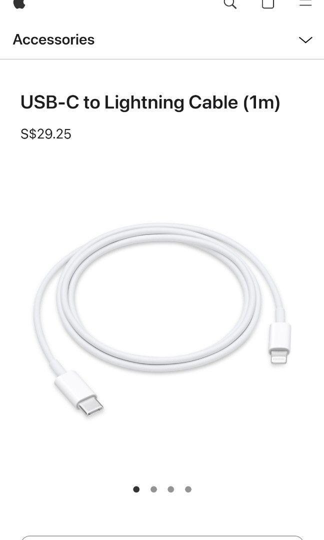 Apple Lightning Cable TypeC, Computers & Tech, Parts & Accessories