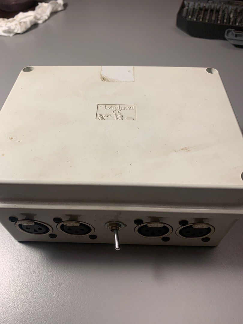 Audio junction box, Audio, Other Audio Equipment on Carousell