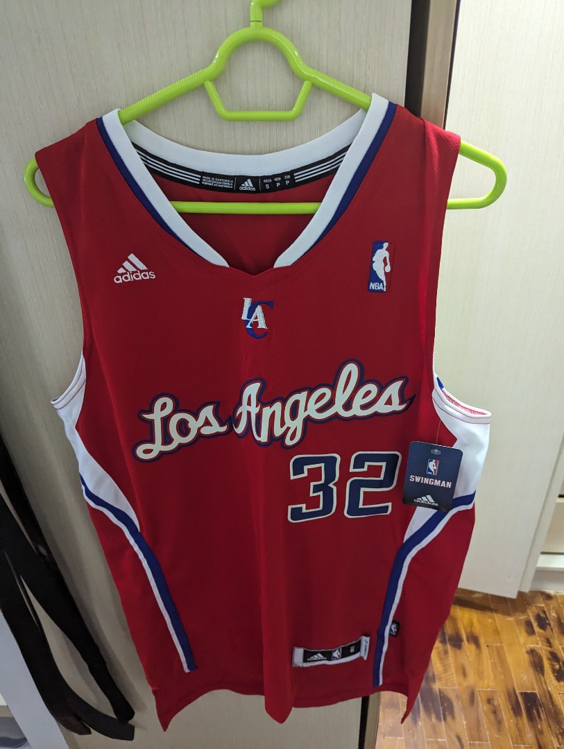Shop Mitchell & Ness Los Angeles Clippers Blake Griff Swingman Jersey  SMJY3456LAC10BG-SCAR red