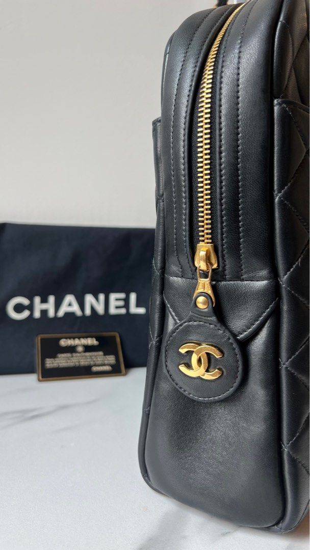 Authentic chanel hotsell zipper pull