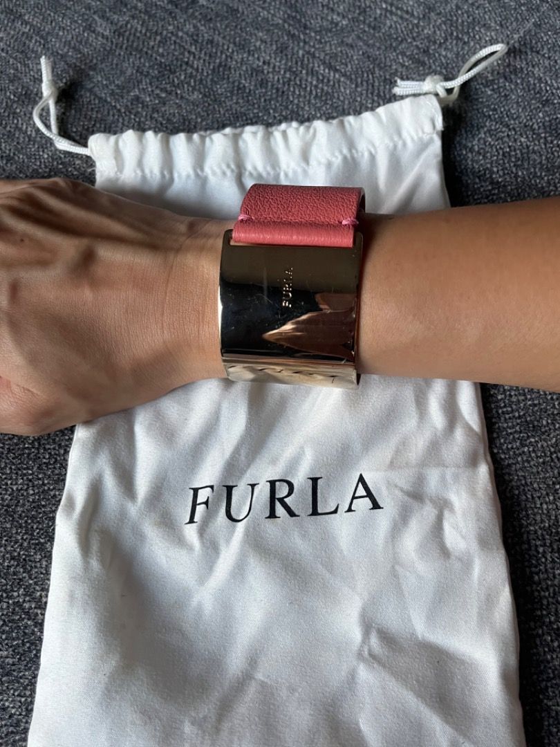 Furla online leather bracelet