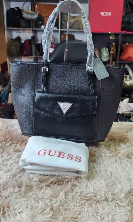Guess royal store oak tote