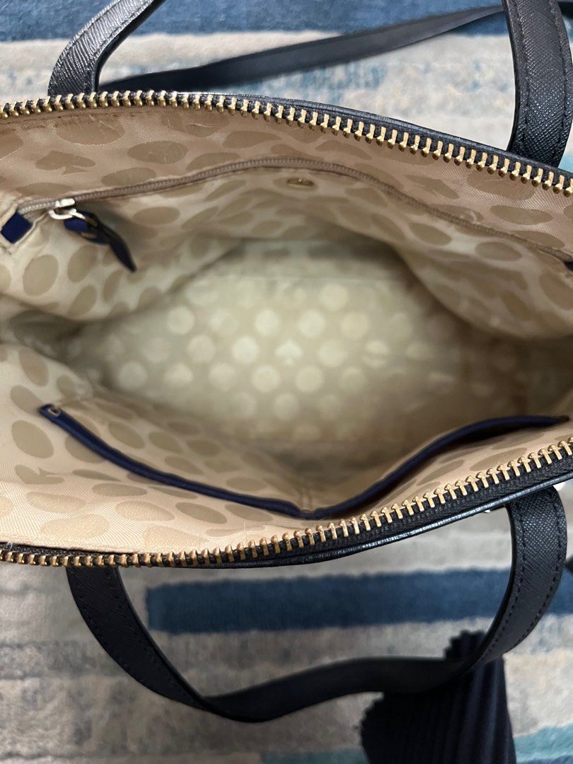 Inside kate shop spade bag