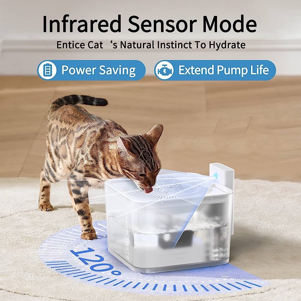Automatic Pet Water Dispenser 2.5L Pet Supplies Homes Other