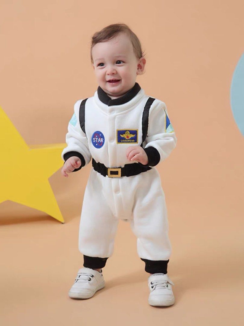 Baby Astronaut Costume, Babies & Kids, Babies & Kids Fashion on Carousell