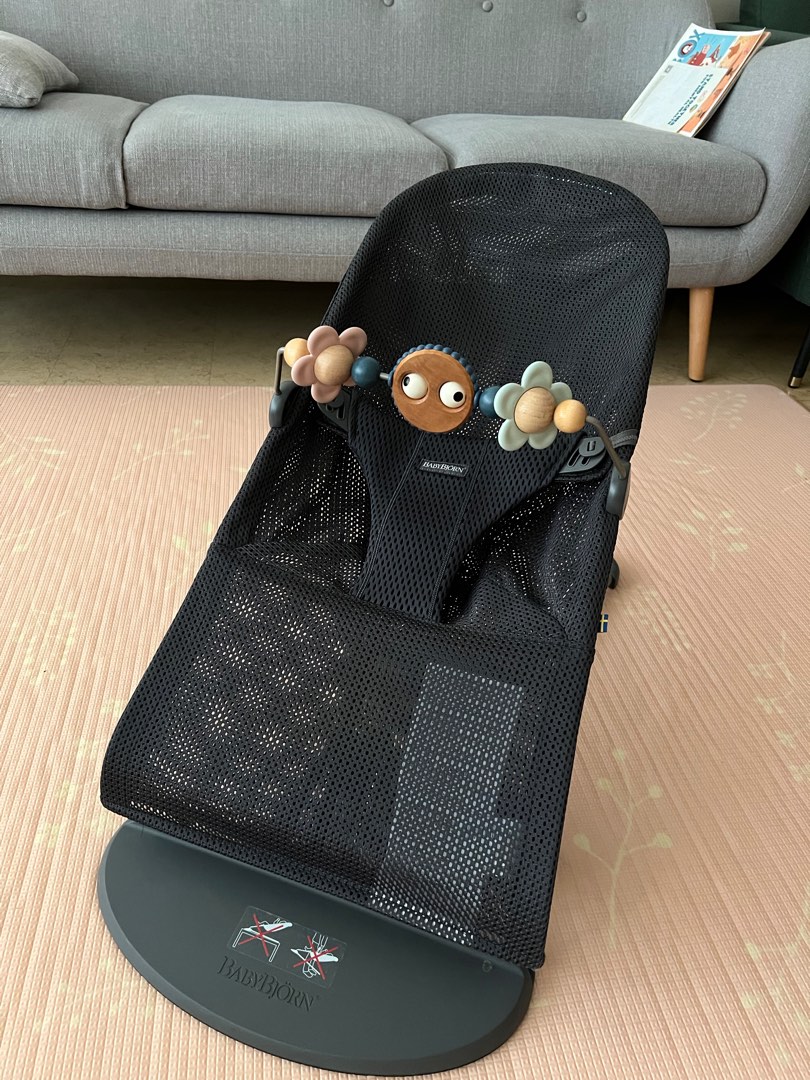 Baby Bjorn Bouncer + Googly Eyes, Babies & Kids, Baby Nursery & Kids