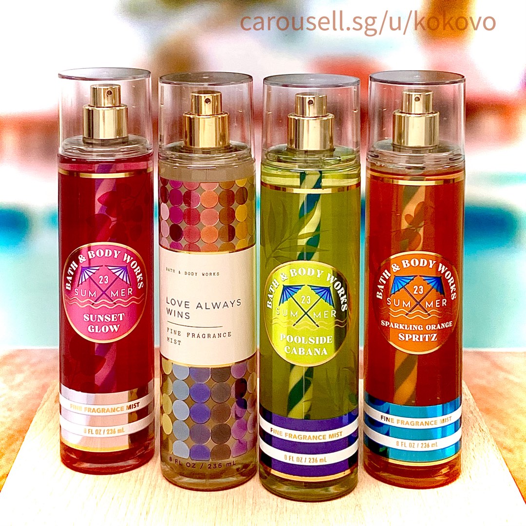 B&BW LOVE ALWAYS WIN + SIP & SERVE Summer Fragrance Collection, Beauty & Personal  Care, Fragrance & Deodorants on Carousell