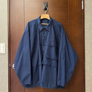 BEAMS SSZ 23AW 552 OVERDYED COACH JKT 水洗刺繡教練外套, 他的時尚