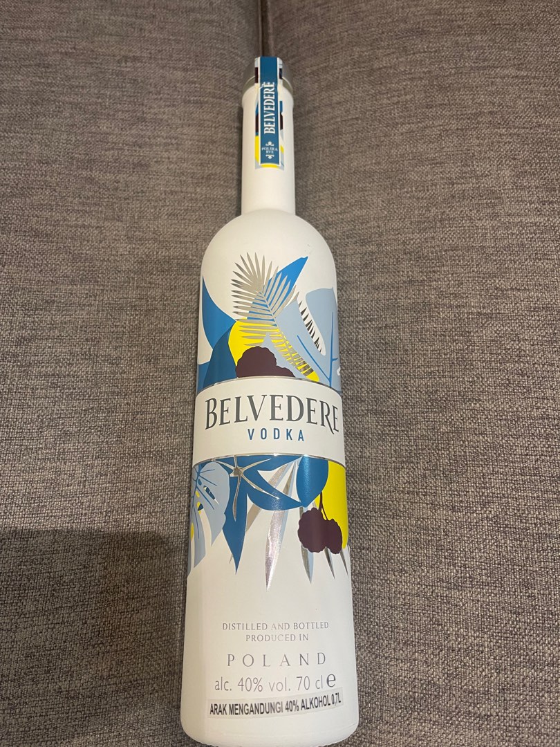 Belvedere Vodka Summer 700ml ABV 40%, Food & Drinks, Beverages on Carousell