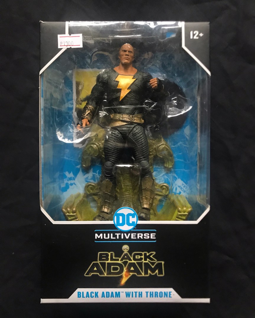 Black Adam with throne, Hobbies & Toys, Toys & Games on Carousell