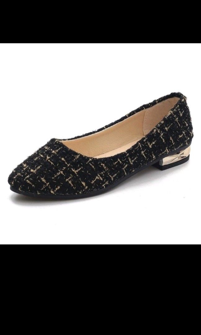 Gold outlet dress flats