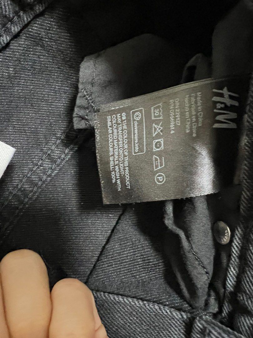 Black h and m jeans sale