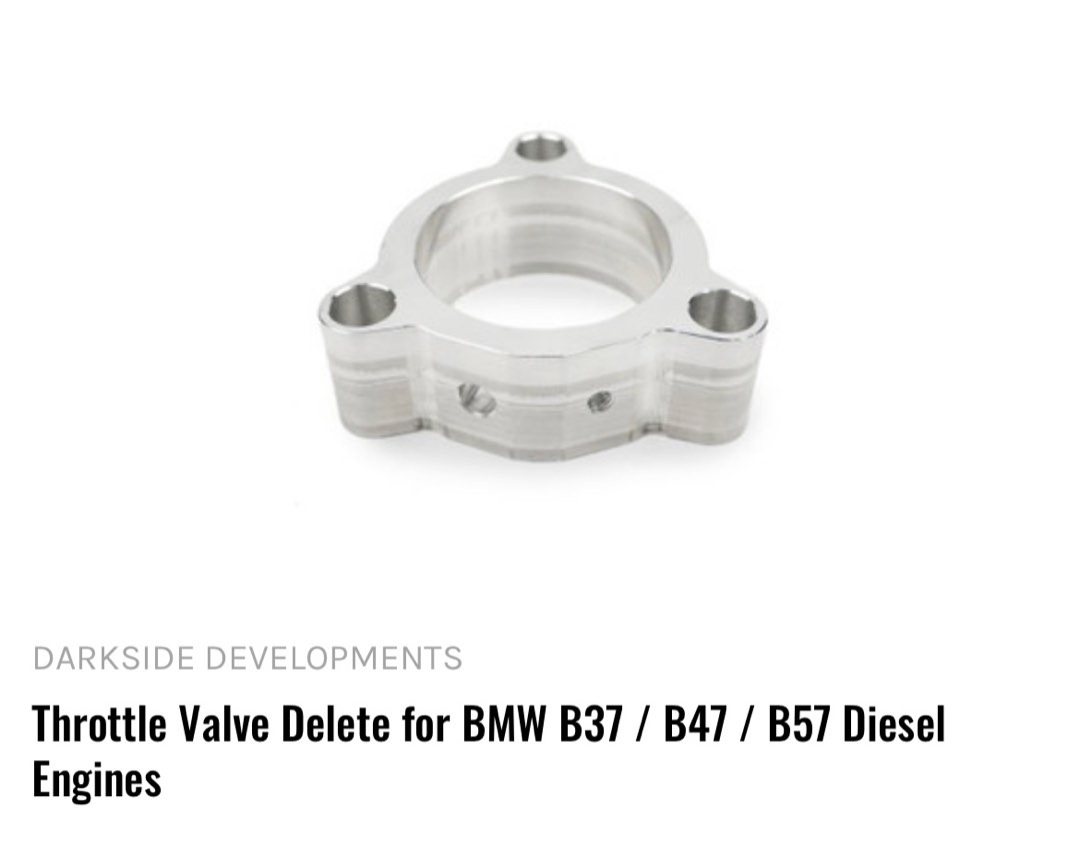 BMW Throttle Valve Delete B37 , B47 , B57 116d, Car Accessories