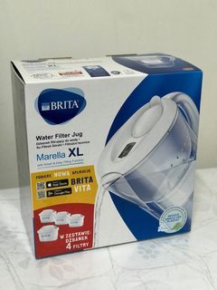 BRITA 濾水壺3.5L 白色 ˖ ࣪⊹ 內含4顆濾芯