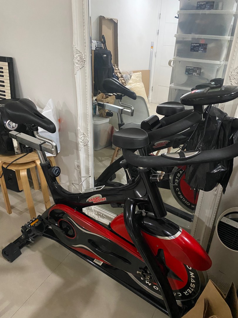 Cardio Master Stationary Bicycle, Sports Equipment, Exercise & Fitness