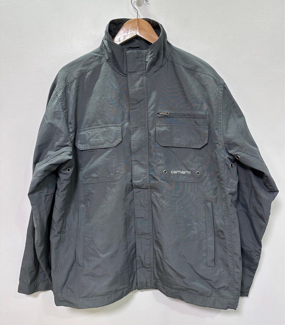 CARHARTT Multipocket Utility Jacket Men s Fashion Coats Jackets and Outerwear on Carousell