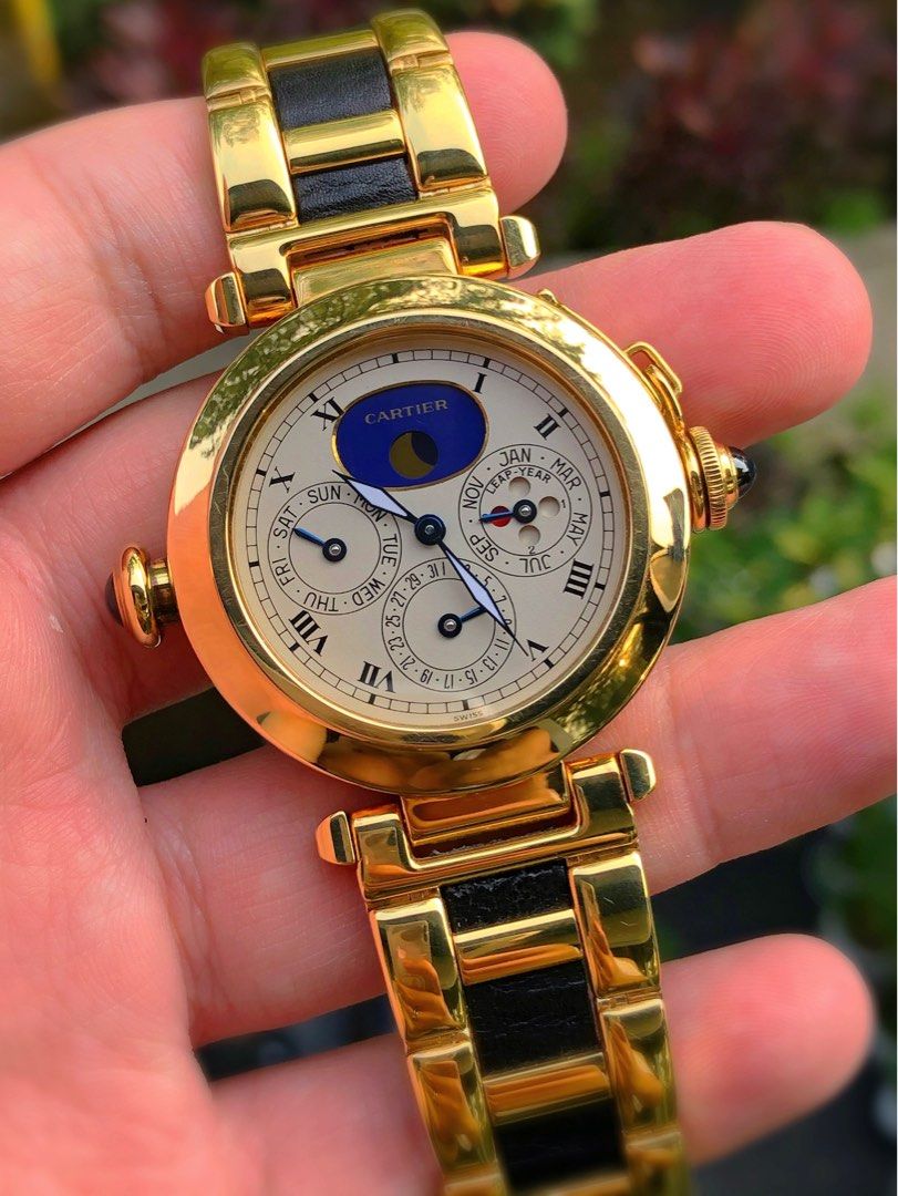 Cartier pasha store perpetual calendar