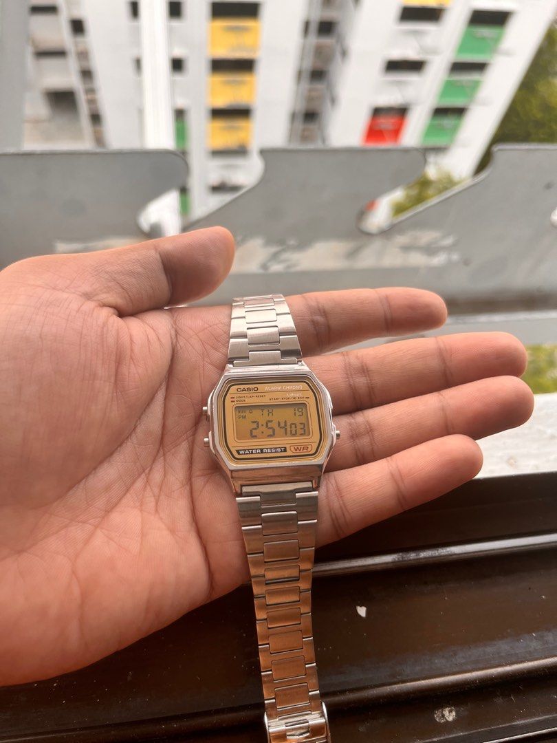 Casio watch hotsell on wrist
