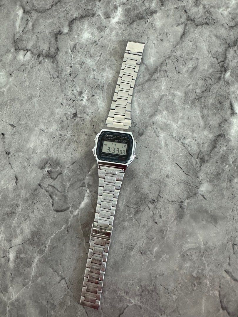 Casio Watch alarm chrono A158W
