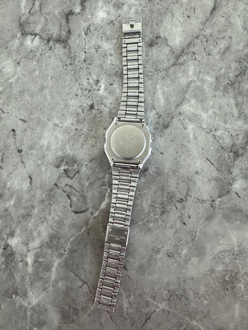 Casio Watch alarm chrono A158W Women s Fashion Watches