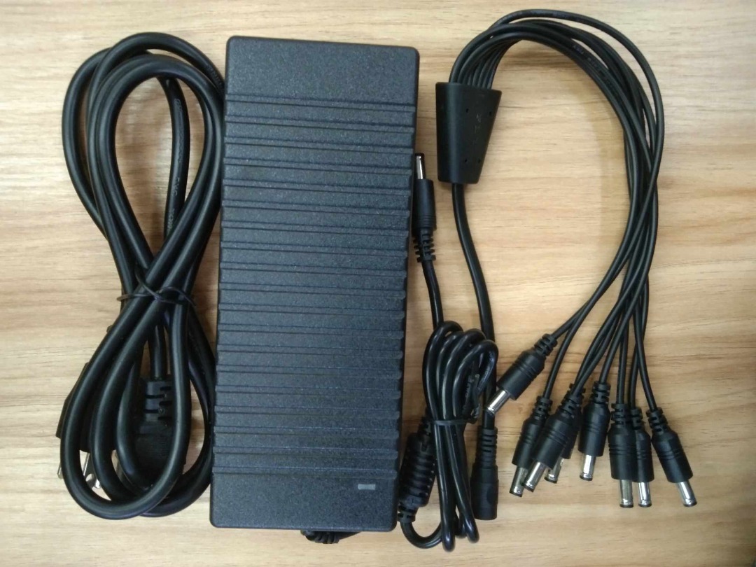 CCTV AC DC ADAPTER 12V 10A 8CH, Computers & Tech, Parts & Accessories ...