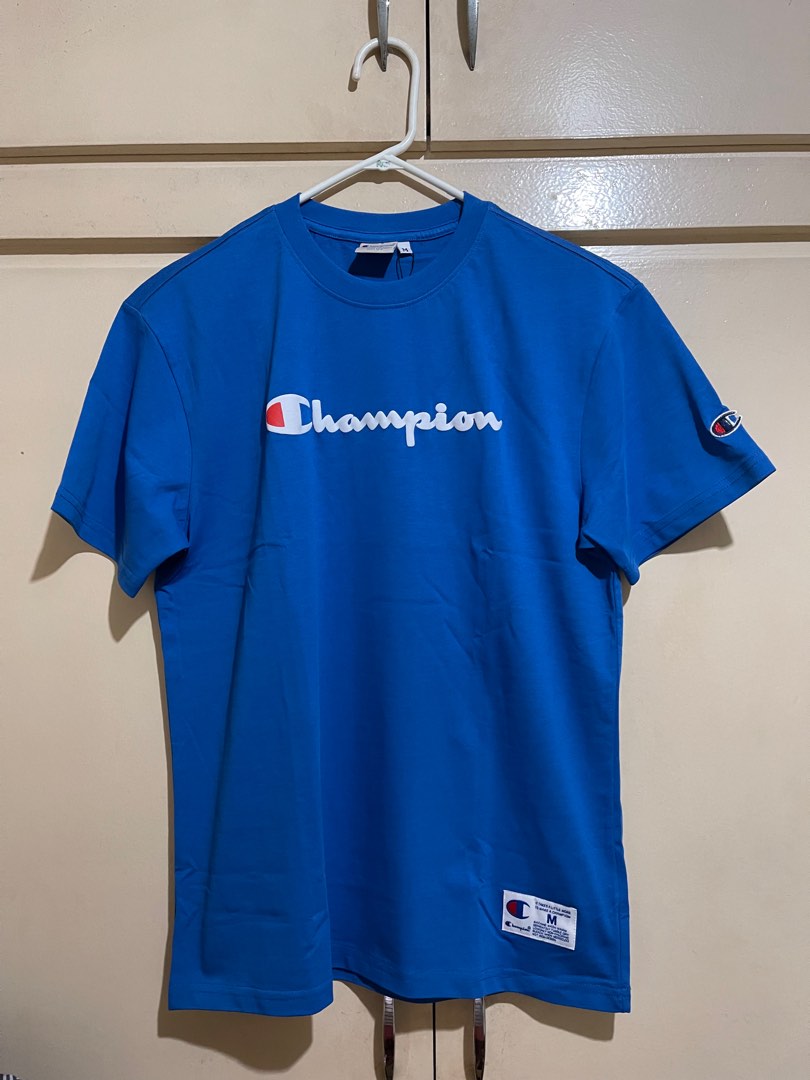 Champion Mens Shirt, Men's Fashion, Tops & Sets, Tshirts & Polo Shirts ...