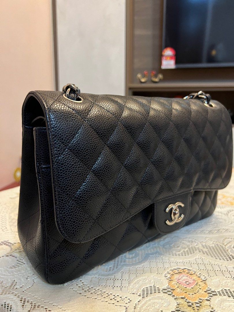 Chanel Classic Large Double Flap(Jumbo), Luxury, Bags & Wallets on Carousell