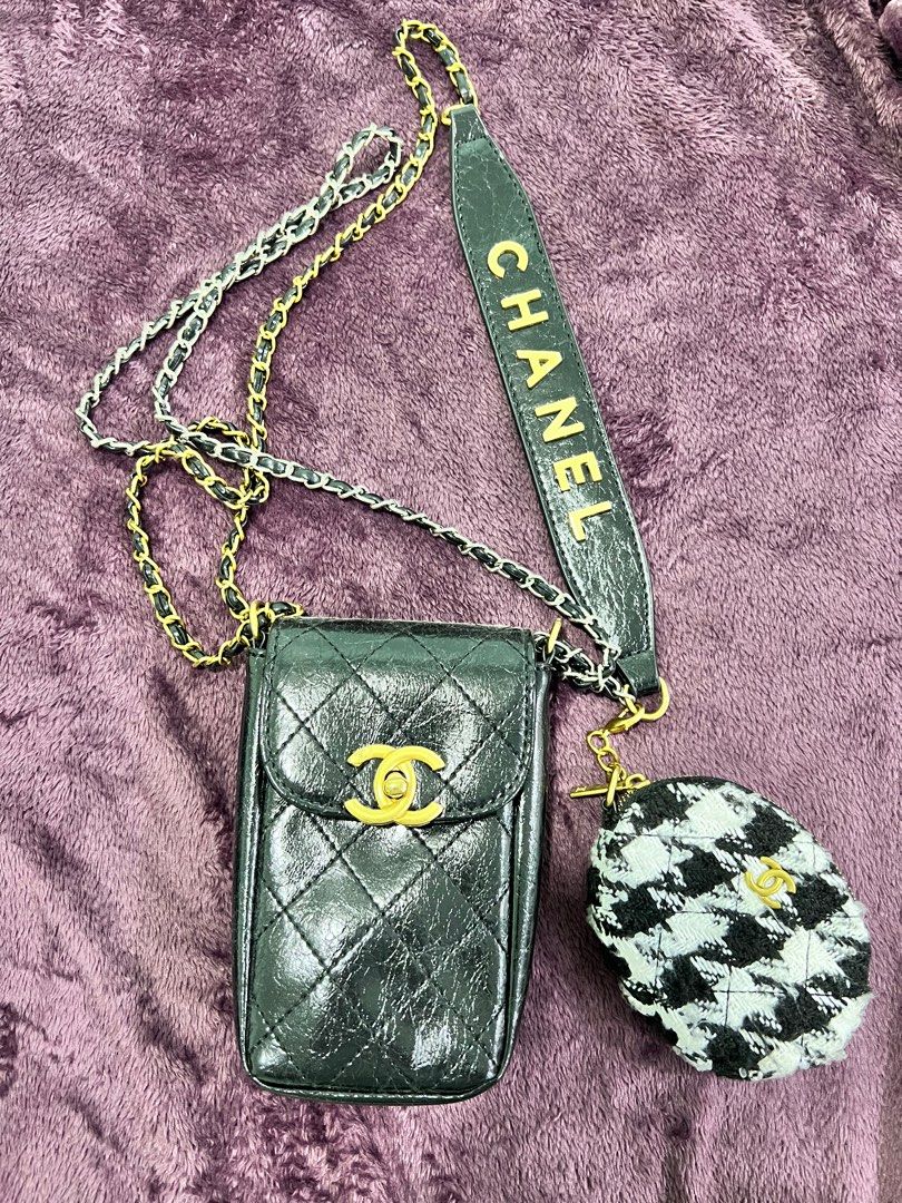 Chanel VIP gift phone bag, Luxury, Bags & Wallets on Carousell