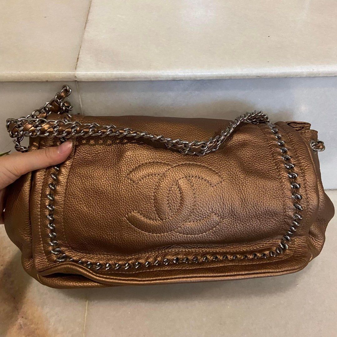 Chanel mini bowling bag, Luxury, Bags & Wallets on Carousell