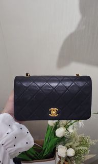 Authentic Chanel Pearl Logo Strap Small Flap Bag AS1436, Luxury, Bags &  Wallets on Carousell