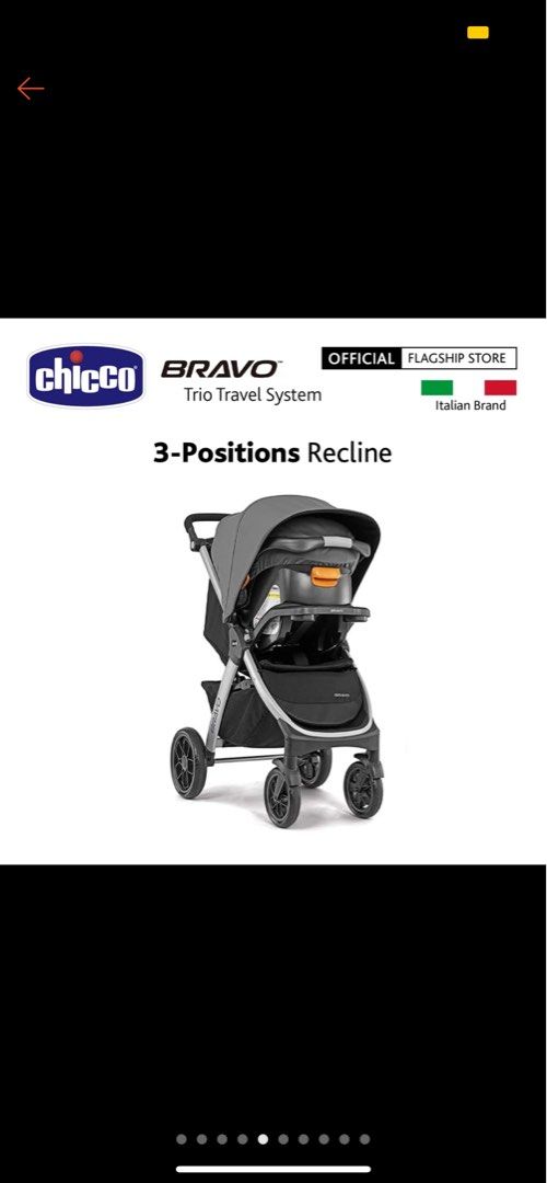 Chicco le trio travel system discount