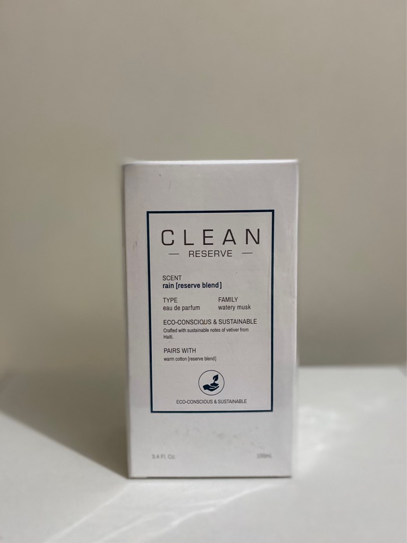 Clean Reserve Rain by Clean, 3.4 oz EDP Spray for Unisex
