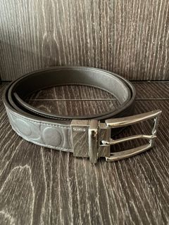ORIGINAL GENUINE BURBERRY LONDON LARGE ICON SYMBOL BUCKLE SILVERMEN'S BELT,  Men's Fashion, Watches & Accessories, Belts on Carousell