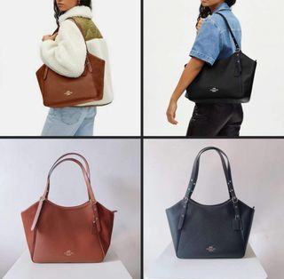 Coach Meadow Shoulder Bag in Pebbled Leather