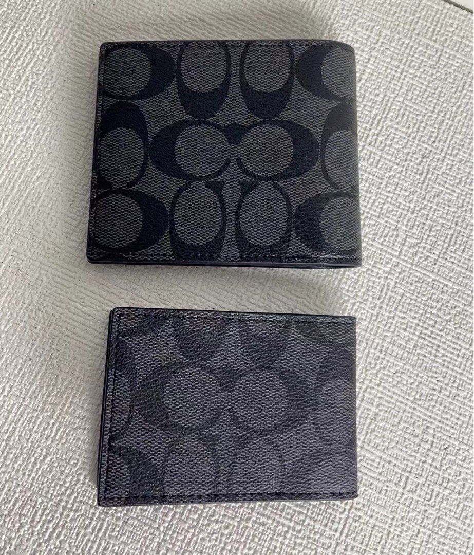 Coach wallet men price hotsell
