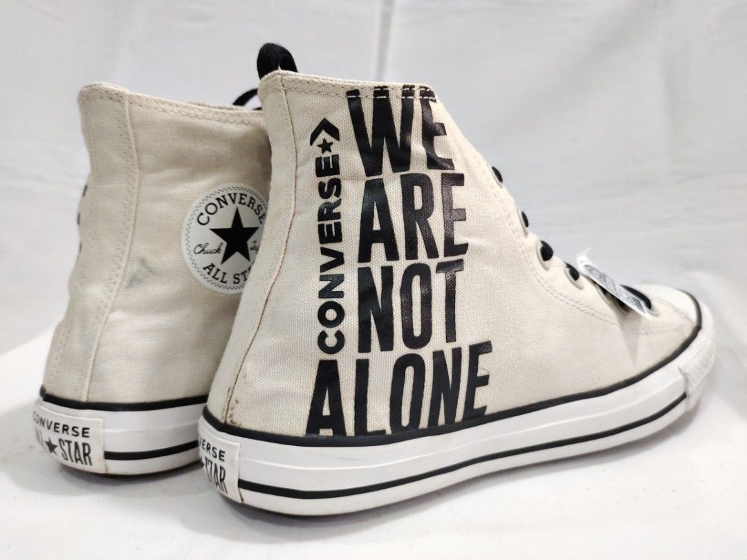 Converse we are not alone white hotsell