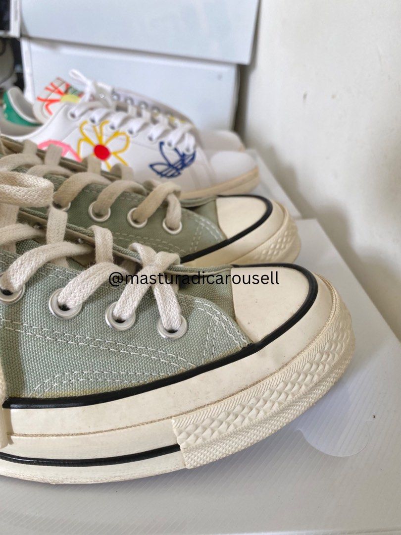 CONVERSE All Star Green Chuck Taylor Seasonal Mint Green Color