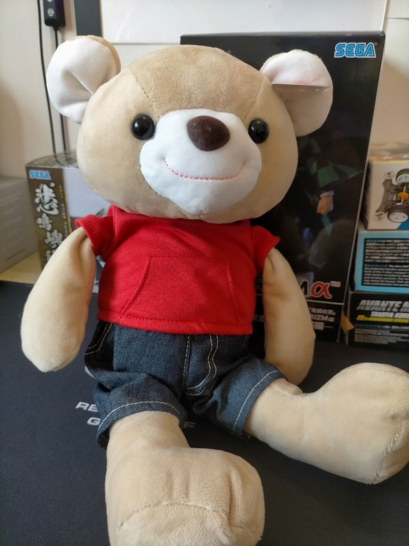 Cute Teddy Bear With Red Hoodie Brand New