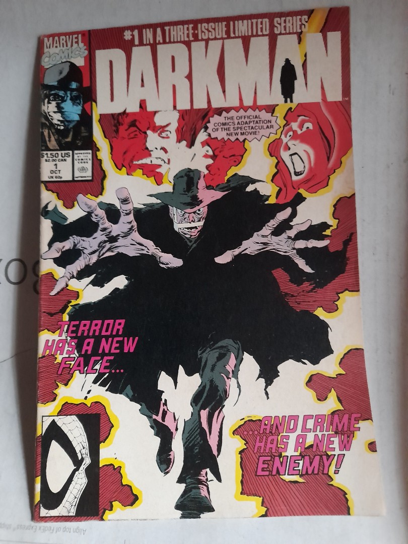 Darkman comics#1, Hobbies & Toys, Books & Magazines, Comics & Manga on ...