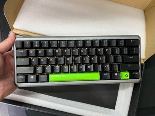 Owlab Mr Suit R1 Gray TKL Custom Mechanical Keyboard, Computers 