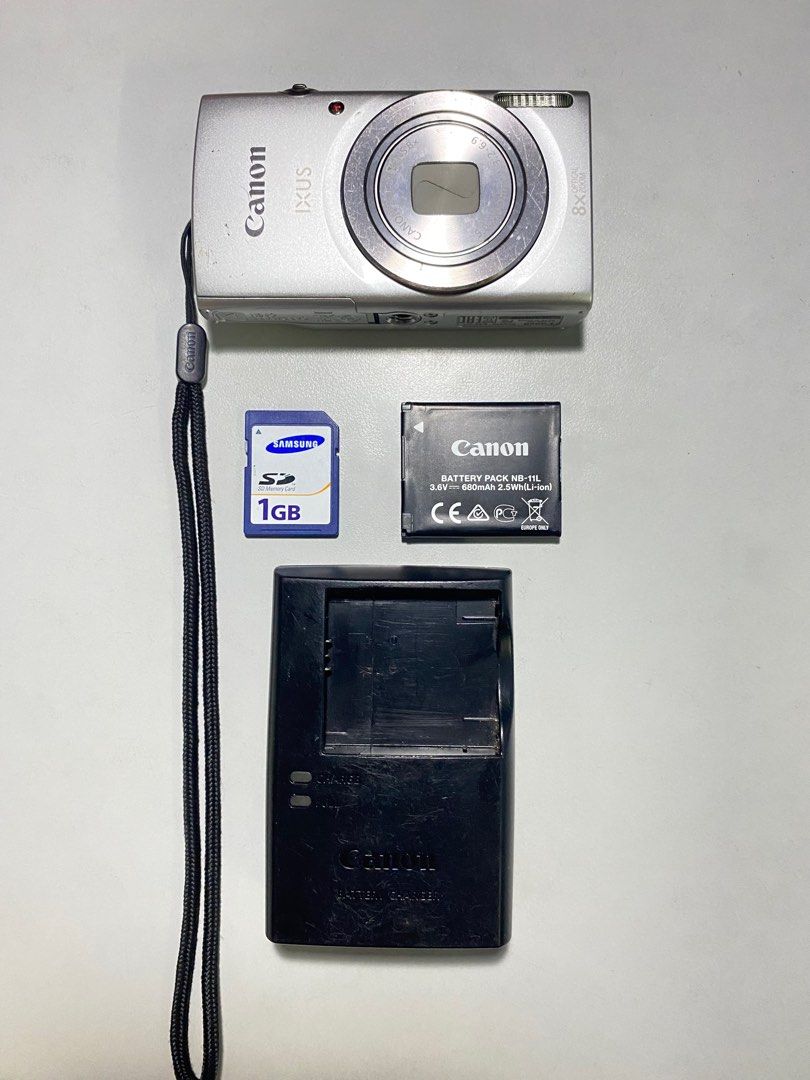 Digital Camera Canon Ixus 175 (Category: Cameras) located in Valenzuela. Submitted by alfeopaulramos7490 (Listing ID 1260946485, Image 1). Description: Canon Ixus 175 20.0 megapixel P5,999 +shipping fee Inclusion: * canon ixus 175 body * original canon battery * SD Card * original canon adaptor charger No issue 100% all working Ready to use Direct message for sure buyers only.
