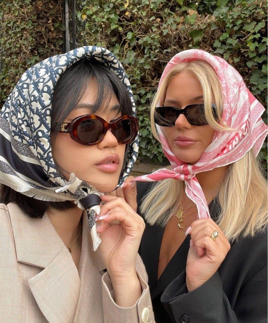 Dior headscarf 2025
