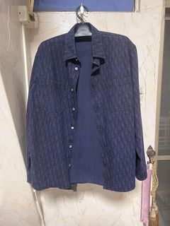 Dior oblique 牛仔襯衫 牛仔外套 39 九成