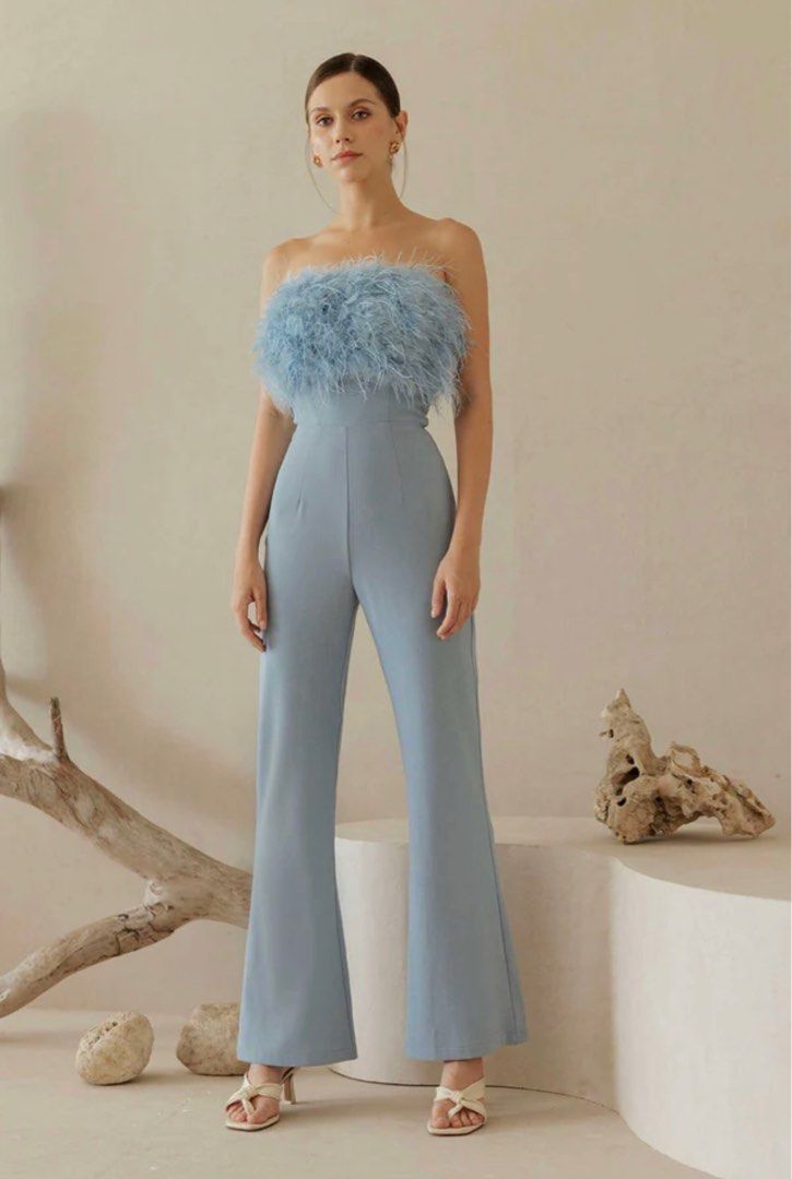 DIOS JUMPSUIT PALE BLUE Doublewoot