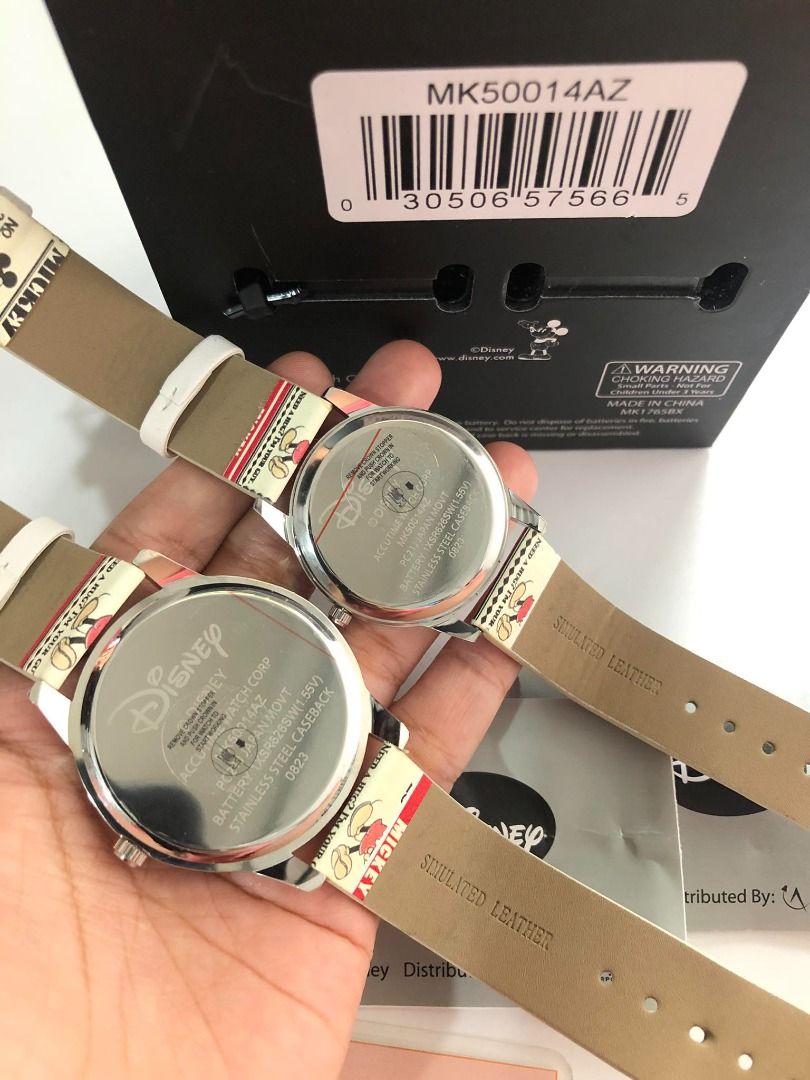 Coach mickey mouse watch cheap