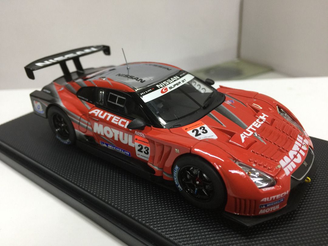 EBBRO 1/43 NISSAN GT-R RACING SUPER GT 2010 LAUNCH VERSION