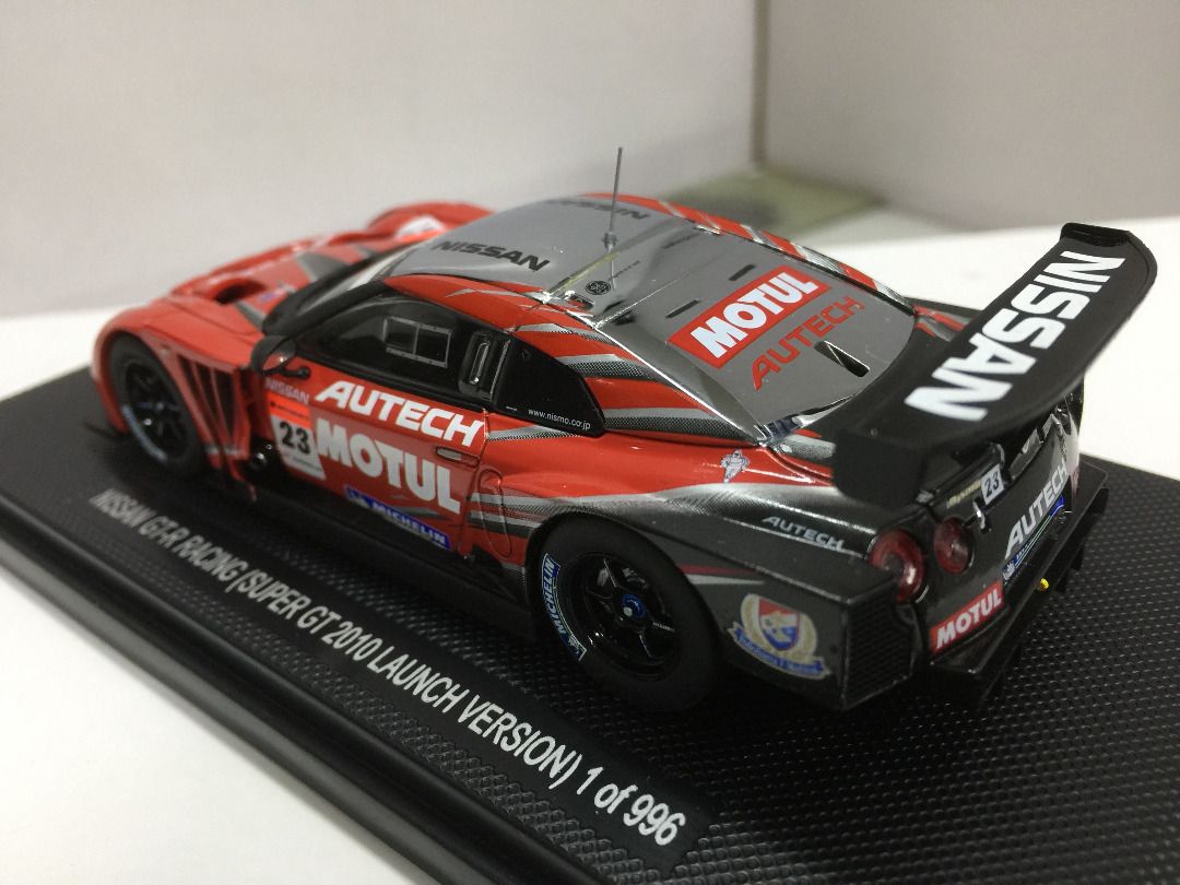 EBBRO 1/43 NISSAN GT-R RACING SUPER GT 2010 LAUNCH VERSION